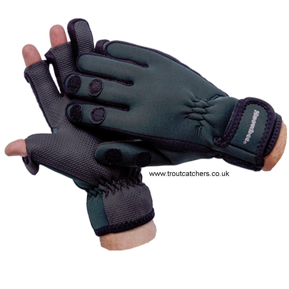Snowbee Lightweight Neoprene Fishing Gloves Size Choice Official Dealer 