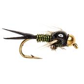 Turrall Copper John Olive Grub Beadhead Trout Fly