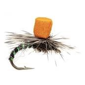 Turrall Klinkahmmer Black / Orange Foam Special Dry Trout Fly