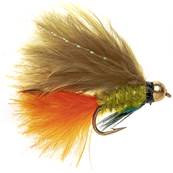 Turrall Mini Gold Head Dawsons Olive Mini Lure Trout Fly