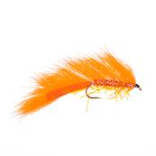 Turrall Orange UV Straggle Zonker Trout Fly