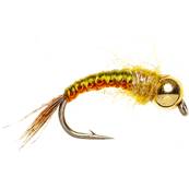Turrall Woven Czech Nymph Olive Beadhead Trout Fly