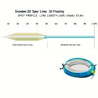 Snowbee 1D Floating Spey Fly Line 44g/10-11