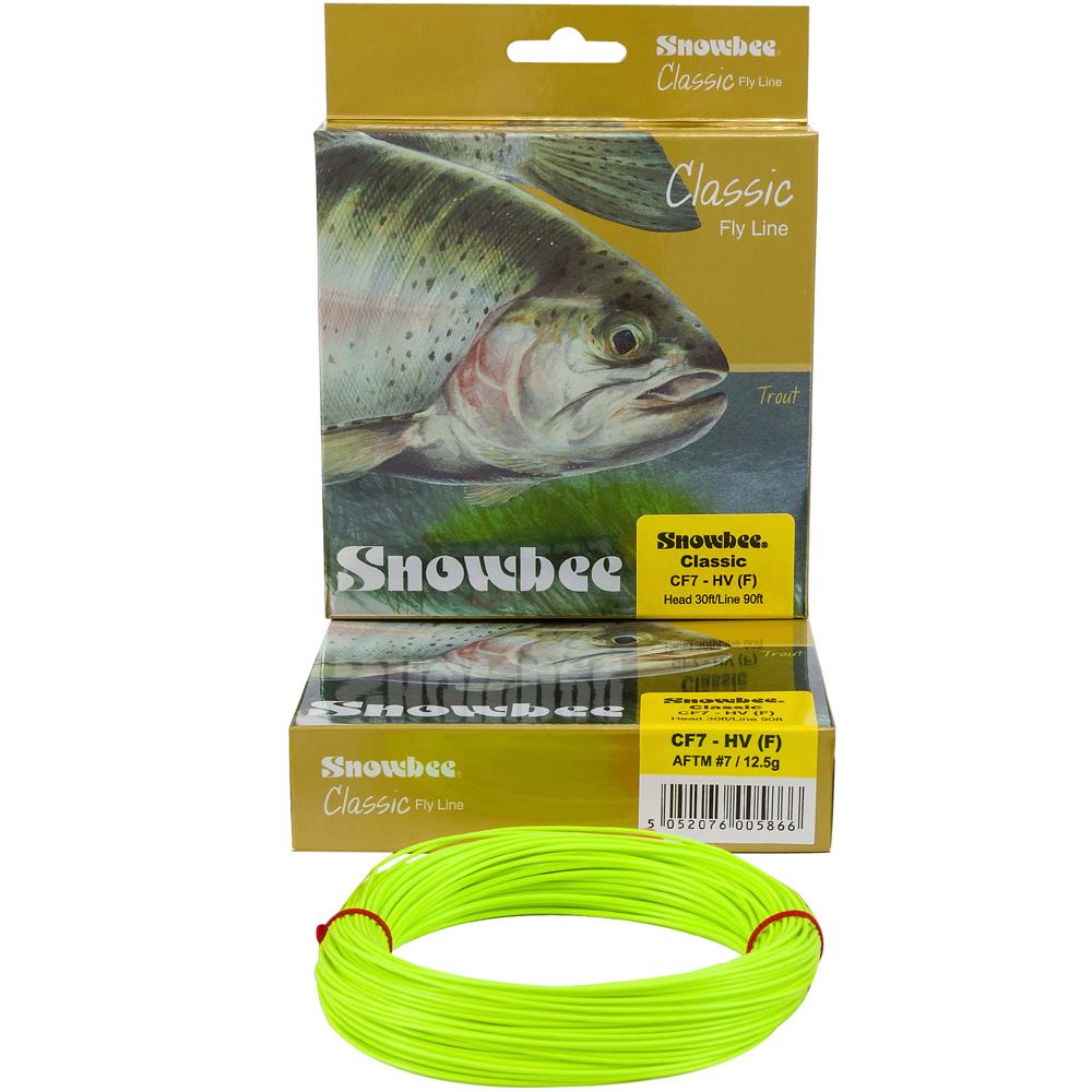 Snowbee Classic Fly Line Floating HiViz Fishing Fly Line