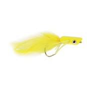 Turrall Bass Hammer Popper Yellow Premium Saltwater Fly