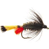 Turrall Ke-He Black Wet Hackled Trout Fly