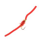 Turrall Golden San Juan Squirmy Worm Trout Fly