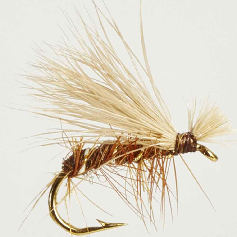Turrall Caddis /Sedge - Elk Hair Brown Trout Flies, Fly Fishing Flies