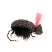 Turrall Black Beetle Hi-Viz Terrestrial Trout Fly