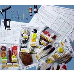 Turrall Popular Fly Tying Kit (With Tools)