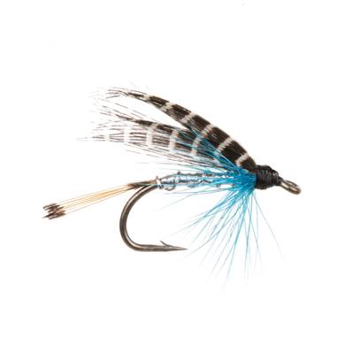 Turrall Teal Blue & Silver Wet Winged Trout Fly