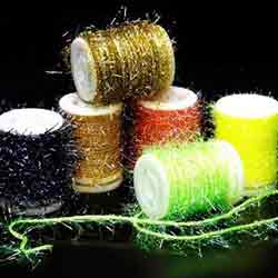 Baoblaze Fly Tying Materials Standard Fine Rayon Chenille for Smaller Flies