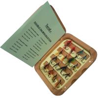 Turralls Presentation Fly Selections - Bam05 Salmon Double - 16 Flies