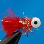Red Fritz Booby Trout Fishing Fly #10 (Bo6)