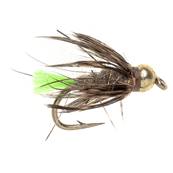 Turrall Partridge Green Tail Gold Beadhead Trout Fly
