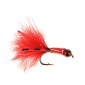 Turrall Red Stalking Bug Perdigon Nymph Barbless Trout Fly