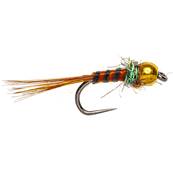 Turrall Micro Mug Brown Beadhead Barbless Trout Fly