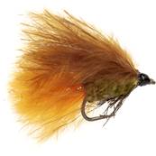 Turrall Mini Dawson Olive Hot Tail Mini Lure Trout Fly