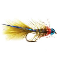 Turrall Blue Ray Blue Head Damsel Trout Fly