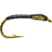 Turrall Epoxy Black & UV Rib Yellow Cheeks Buzzer Trout Fly