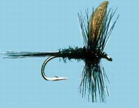 Turrall Dry Winged Black Gnat Black - Dw05