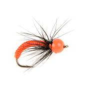 Turrall Flu Orange Tungsten Bobber Nordic Trout Fly