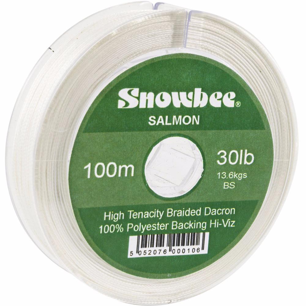 Snowbee Braided Dacron Backing Line - 30lb - 100m, Backing Lines